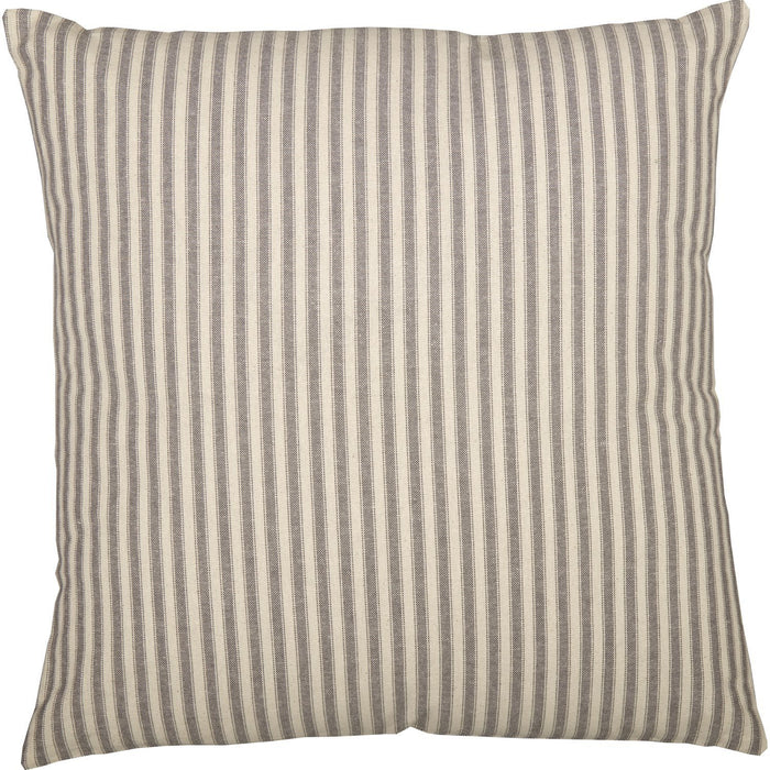 Grace Ticking Stripe Pillow 18" Filled - Primitive Star Quilt Shop