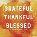 Grateful Thankful Blessed - 2027 Wall Calendar | Willow Creek Press