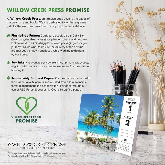 Greatest Quotes from Great Leaders - 2027 Box Calendar | Willow Creek Press