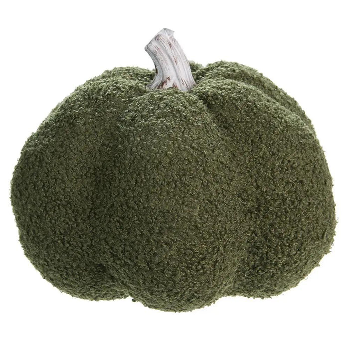 Green Fur Pumpkin 10"