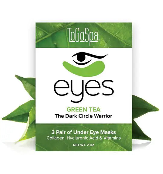 ToGo Spa Green Tea Eyes - Skin Care Masks & Peels Candles/Fragrance