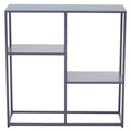 Grey Metal Multi Shelf Unit - Modern Home Interiors