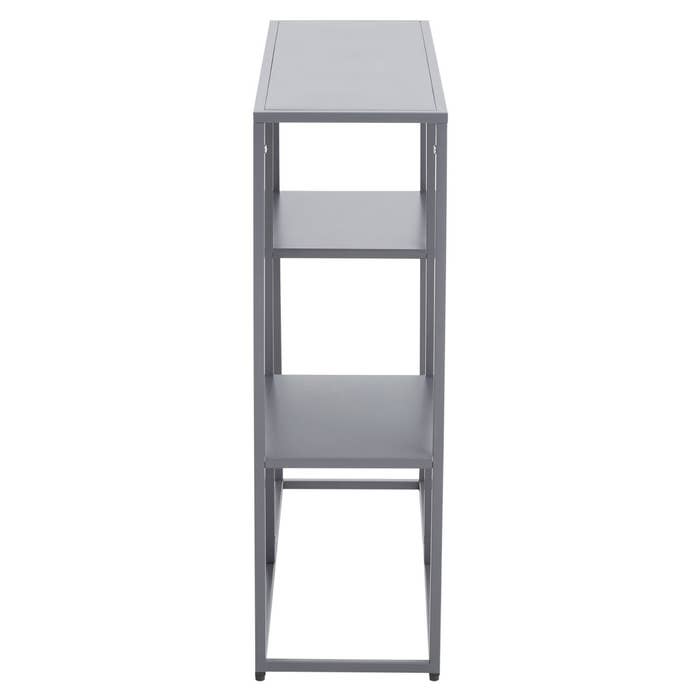 Grey Metal Multi Shelf Unit - Modern Home Interiors