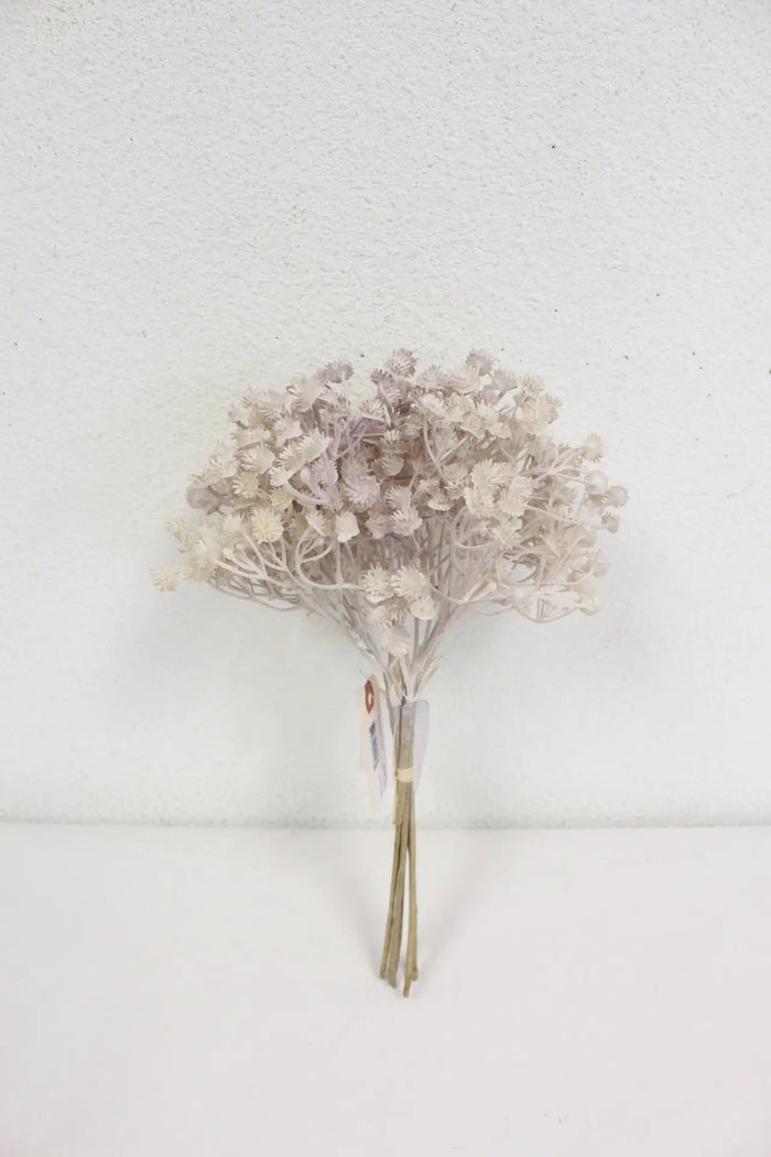 Supreme Gypsophila Bundle x5 Light Lavender 14.5" - Artificial Flowering Plants Silk