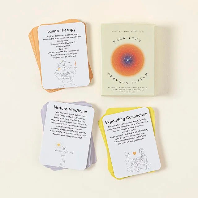 Hack Your Nervous System Anti-Anxiety Cards