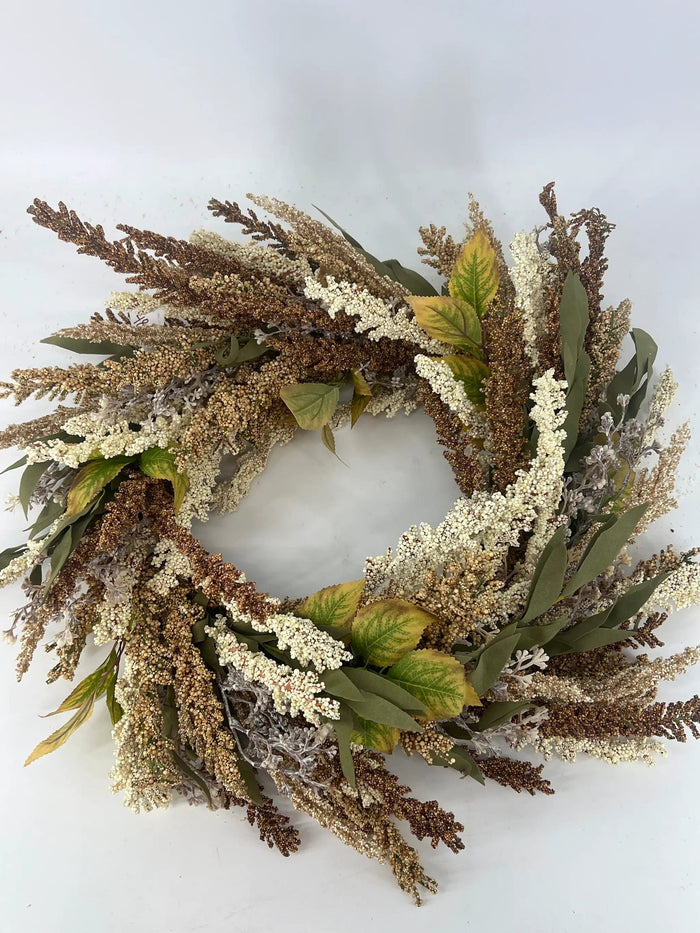 Supreme Heather Wreath 22'' - Uncategorized Silk