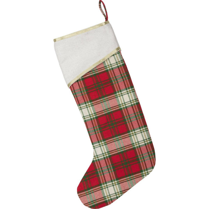 HO HO Holiday Stocking 11x20" - Primitive Star Quilt Shop
