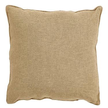 Home Sweet Home Burlap Pillow 12x12" - Primitive Star Quilt Shop