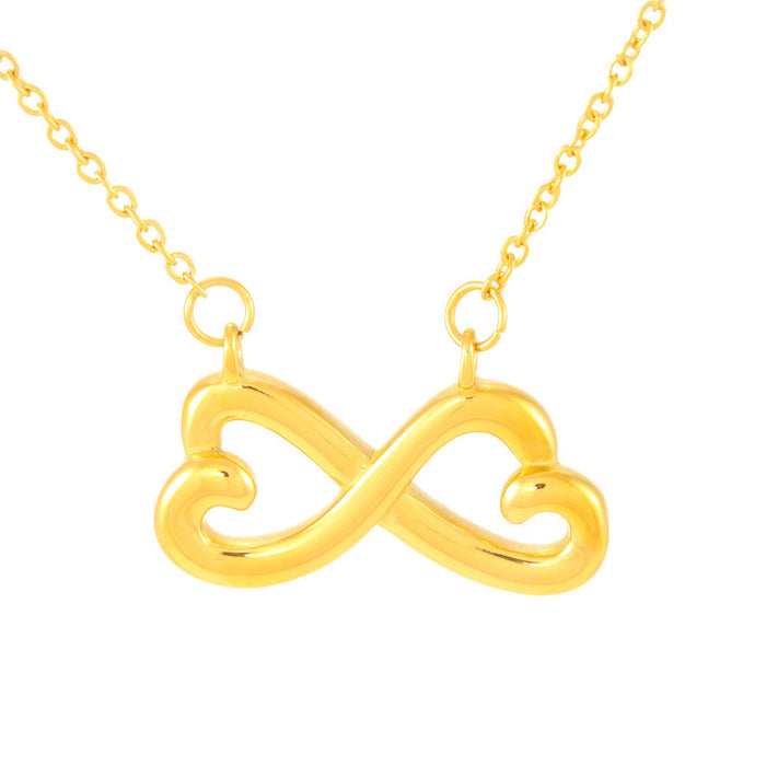 Infinity Hearts Necklace to Wife from Husband