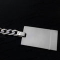 Italian Silver Keychain One Line - Free Engraving