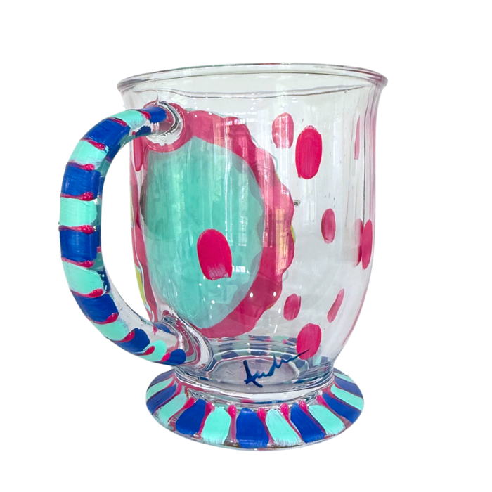It's Too Early For This Hand Painted Coffee Mug