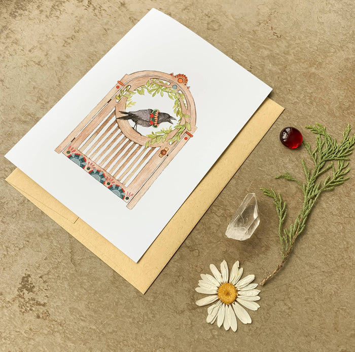 Jack's Garden Gate Card