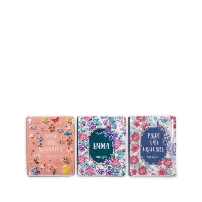 Jane Austen Book Magnet Set