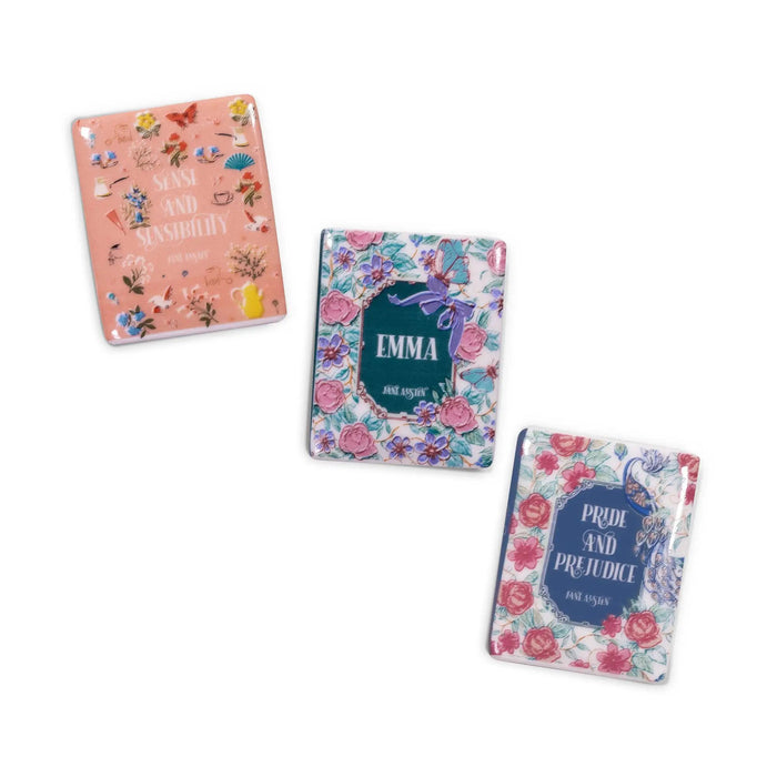 Jane Austen Book Magnet Set