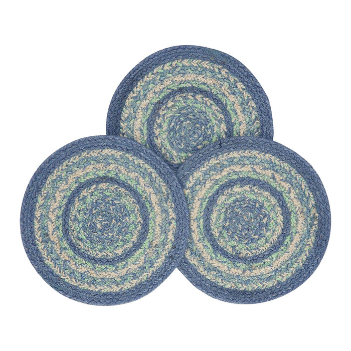 Jolie Braided Trivet 8" - Set of 3 - Primitive Star Quilt Shop