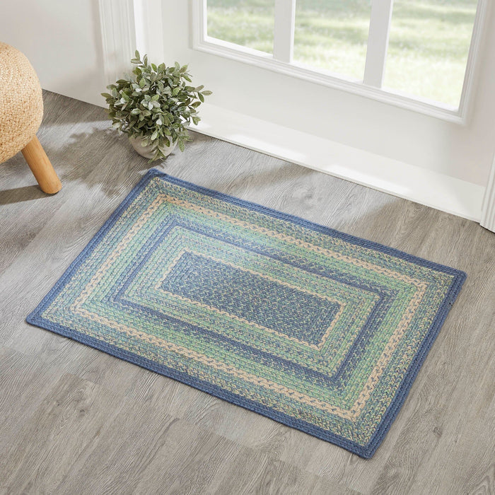 Jolie Rectangle Braided Rug 24x36" - Primitive Star Quilt Shop