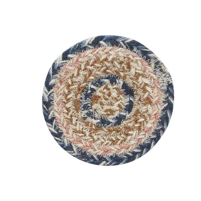 Kaila Braided Coaster - Set of 6 - Primitive Star Quilt Shop