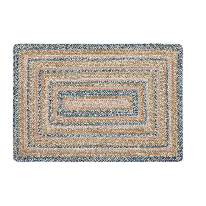 Kaila Rectangle Braided Rug 20x30" - Primitive Star Quilt Shop