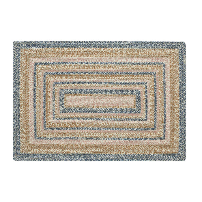 Kaila Rectangle Braided Rug 24x36" - Primitive Star Quilt Shop