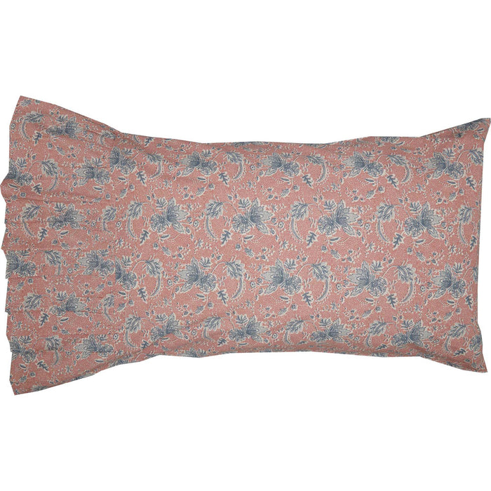 Kaila Ruffled Standard Pillow Case - Set of 2 - Primitive Star Quilt Shop