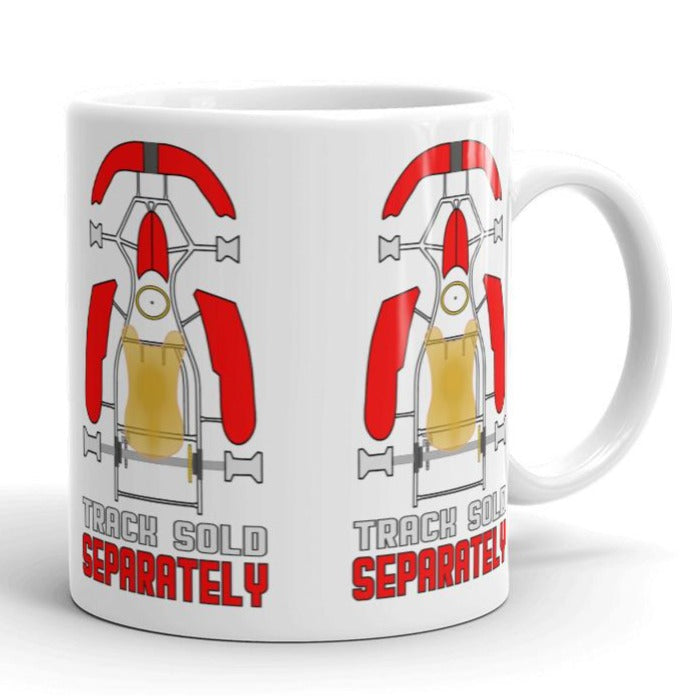 Kart Racing "Track Sold Separately" Coffee Mug