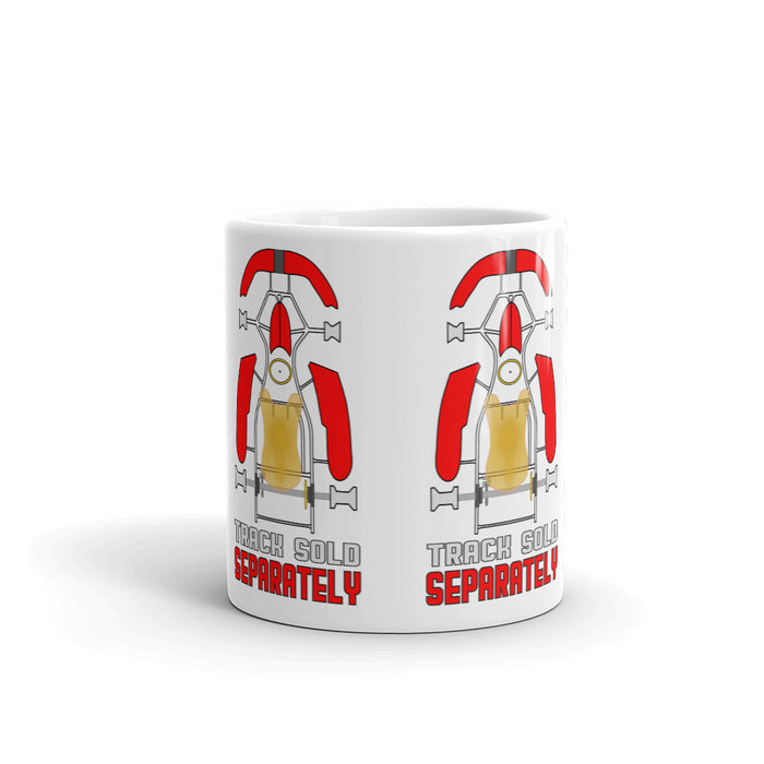 Kart Racing "Track Sold Separately" Coffee Mug