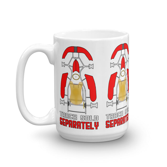 Kart Racing "Track Sold Separately" Coffee Mug