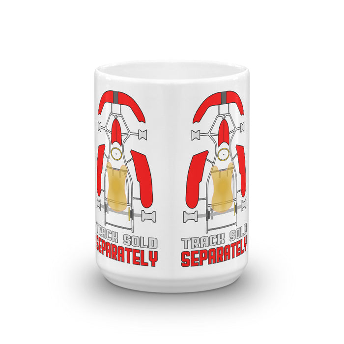 Kart Racing "Track Sold Separately" Coffee Mug