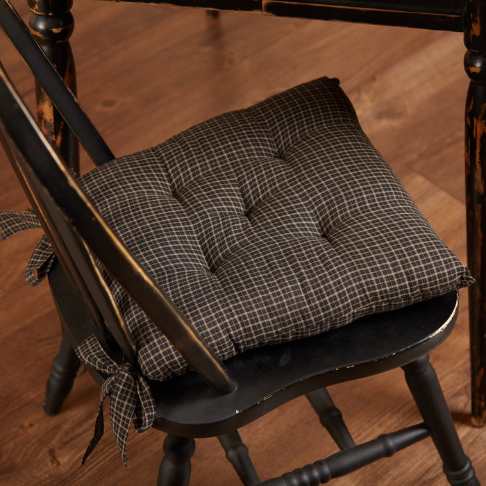 Kettle Grove Plaid Chair Pad 14" - Primitive Star Quilt Shop