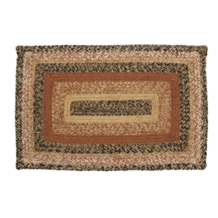 Kettle Grove Rectangle Braided Rug 20x30" - Primitive Star Quilt Shop