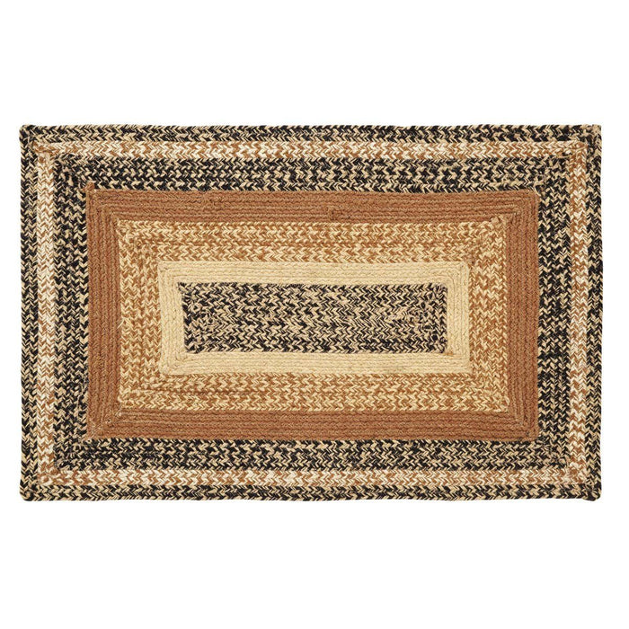 Kettle Grove Rectangle Braided Rug 24x36" - Primitive Star Quilt Shop