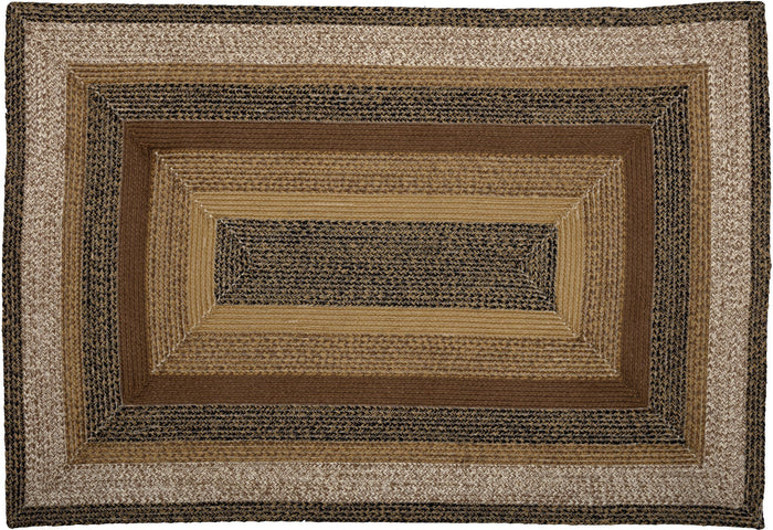 Kettle Grove Rectangle Braided Rug 36x60" - Primitive Star Quilt Shop