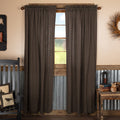 Kettle Grove Scalloped Lined Panel Curtains 84" - Primitive Star Quilt Shop