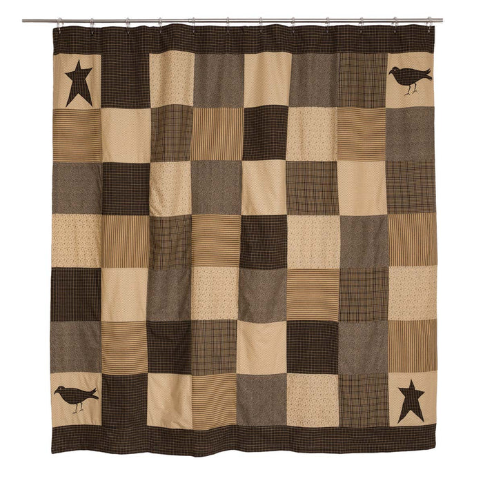 Kettle Grove Shower Curtain - Primitive Star Quilt Shop