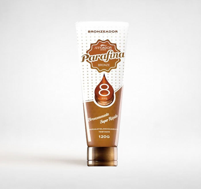 Kit Bronze Completo – Veloster Acelerador 120g + Parafina Bronze FPS8 120g + Necessaire + Toalhinha