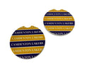 Sincere Surroundings Lakers Car Coaster S/2 - Coasters Merchandise