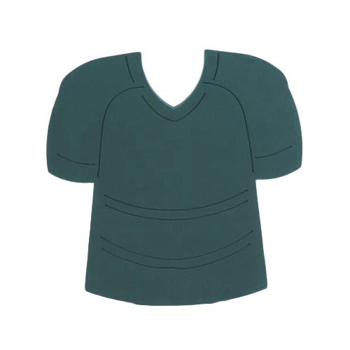 Large Foam Football Shirt - Wet Foam Backed - Val Spicer