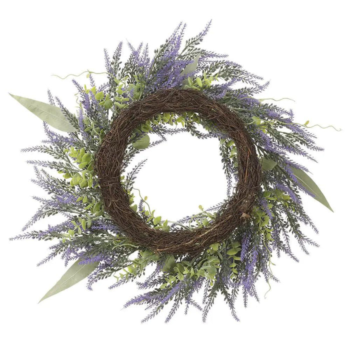 Lavender/Eucalyptus Wreath 24"