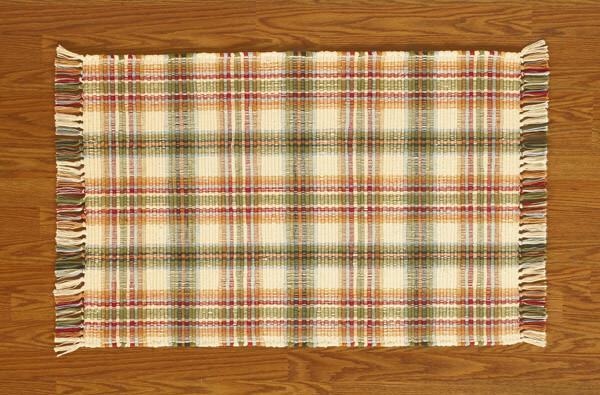 Lemon Pepper Rectangle Rug 24x42" - Primitive Star Quilt Shop