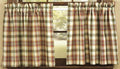 Lemon Pepper Unlined Tier Curtains 36" - Primitive Star Quilt Shop