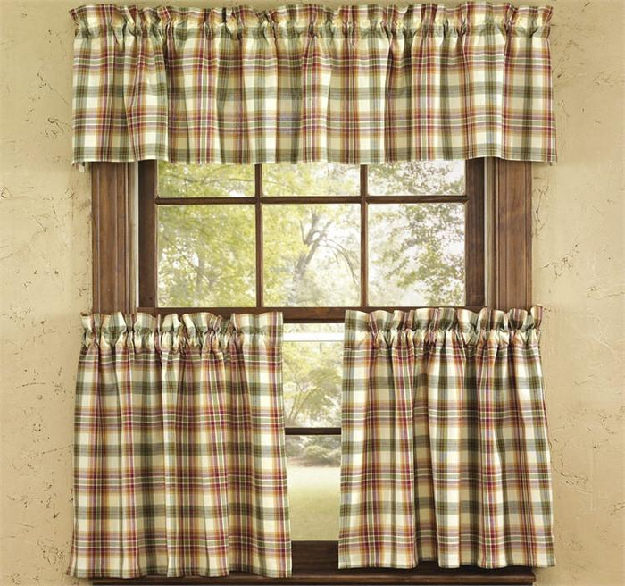 Lemon Pepper Unlined Valance 72" - Primitive Star Quilt Shop