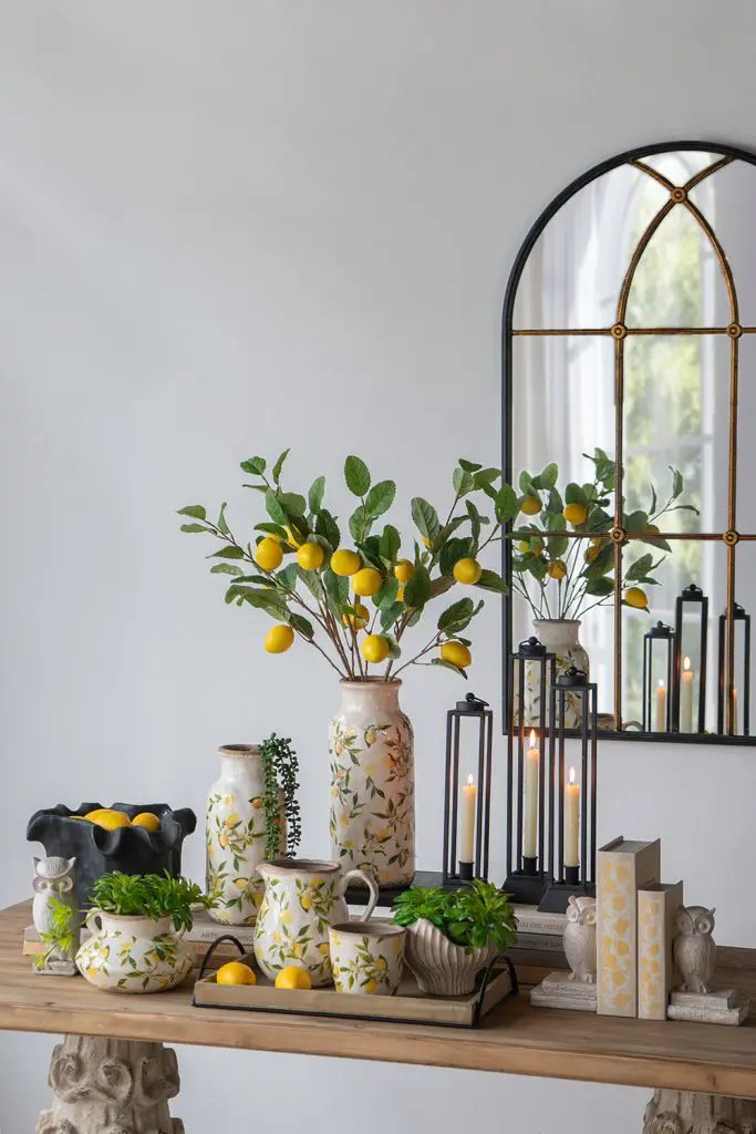 A&B Lemon Planter (2 Sizes) 5-6" - Planters Merchandise
