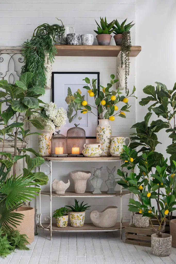 A&B Lemon Planter (2 Sizes) 5-6" - Planters Merchandise
