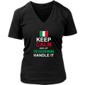 District Womens V-Neck / Black / S