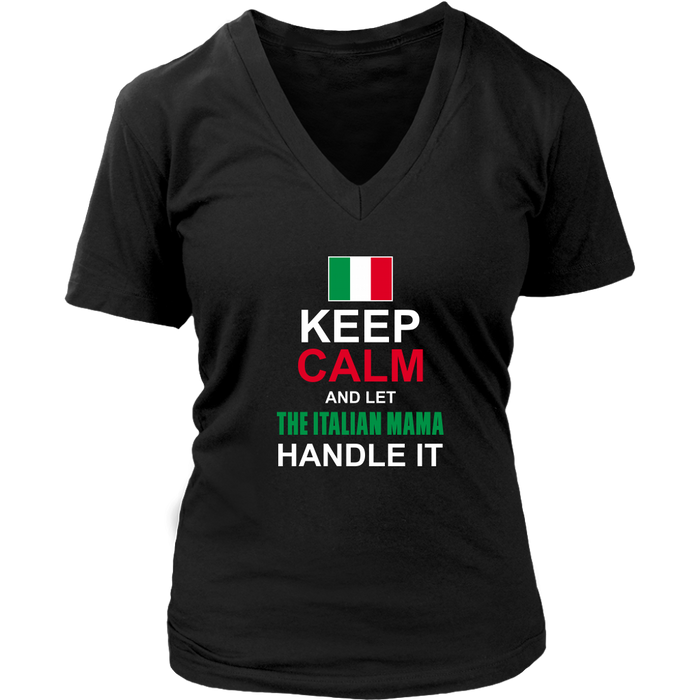 District Womens V-Neck / Black / S