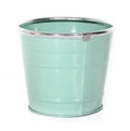 SNK Light Blue Metal Bucket 6.25"H x 7.5"D - Uncategorized Merchandise