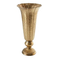 Lita Gold Vase 6.5" x 14"