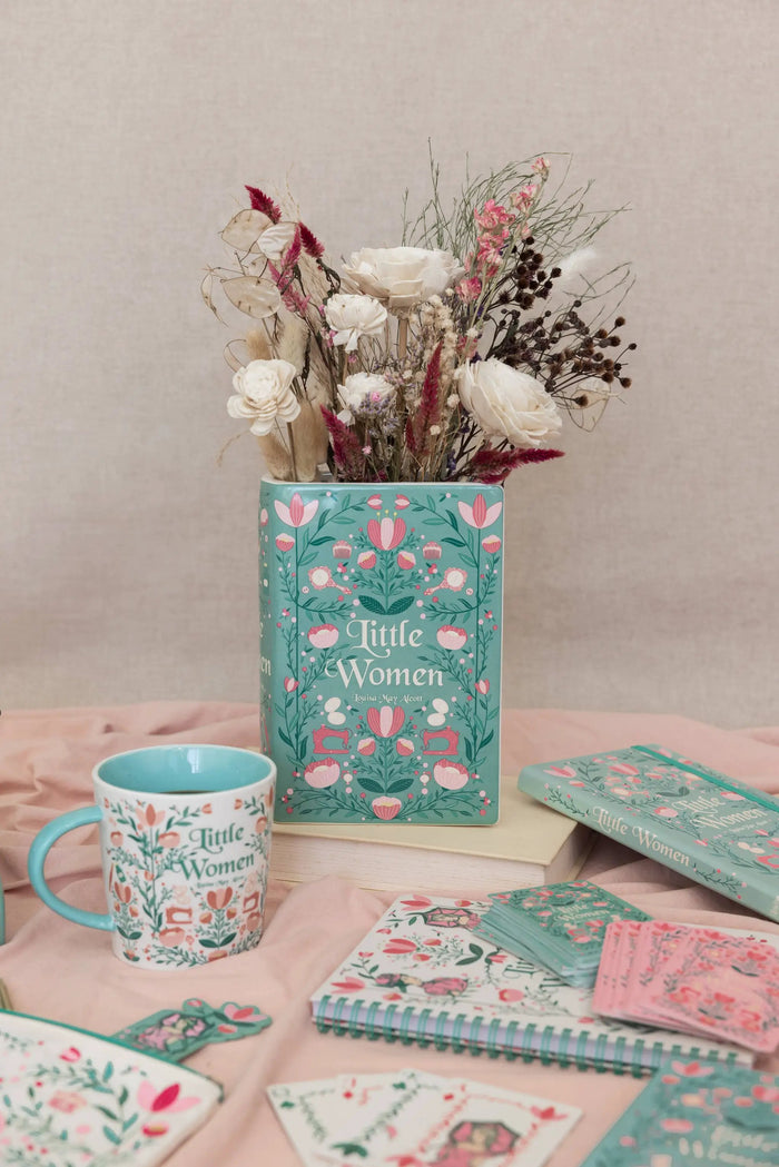 Steel Mill and Co. Little Women Large Book Vase - Vases Merchandise