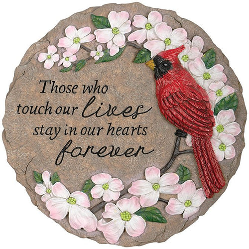 Carson "Lives Forever" Beadworks Garden Stone - Garden Sculptures Merchandise