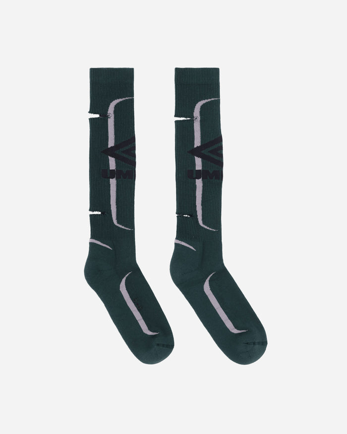 Umbro Logo Socks Dark Olive Underwear Socks UBMW0359YA15 GRN0010